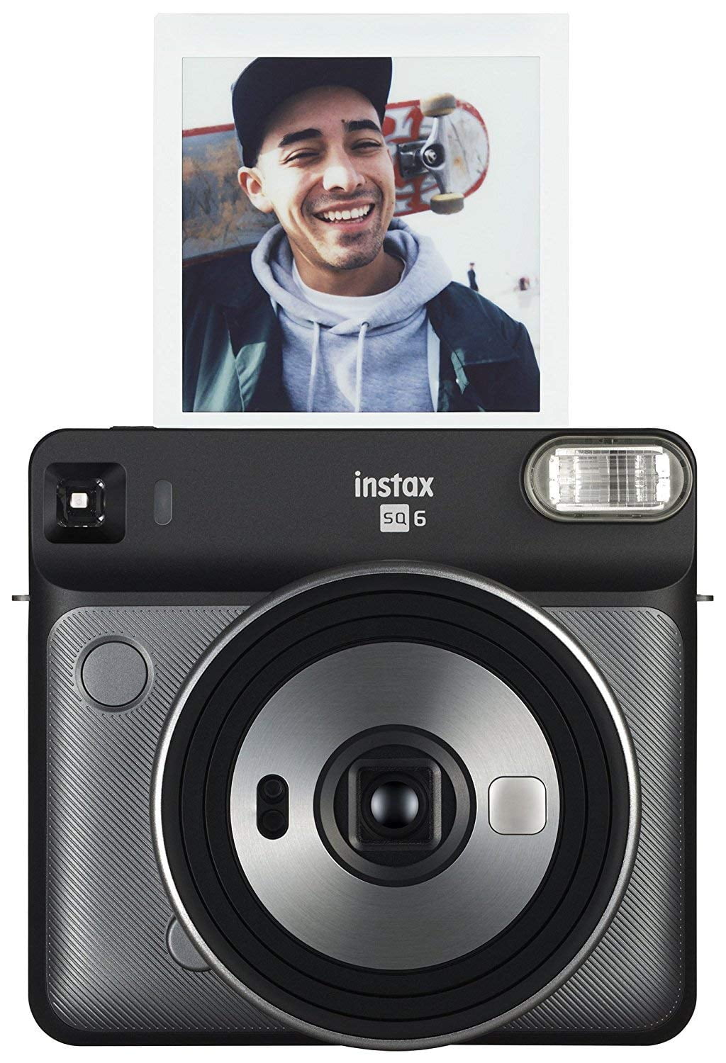 Fujifilm Instax SQUARE SQ6 Instant Film Camera (Graphite Grey) +