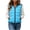 Light Blue, variant on Sheghy Winter Vests for Women Mid Length Hooded Diamond Quilted Casual Puffer Vest