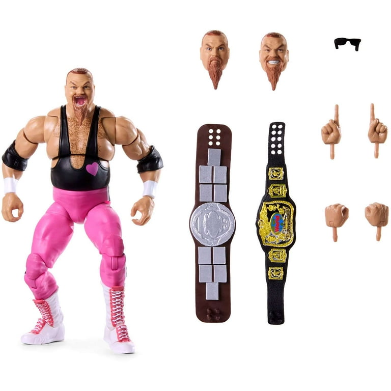 スポーツ WWE Hart Foundation Action Figure 2-Pack WWE Hart Foundation Figure 2-Pack & WCW Monday Nitro Ring