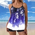 thumbnail image 1 of Womens Bathing Suits Two Piece Tankini Bathing Suits Shorts Set Modest Bathing Suits, 1 of 6