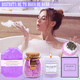 thumbnail image 3 of Vela Aromática/repelente Cesta De Regalo Relajante, violeta, 3 of 5