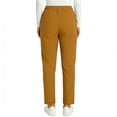 thumbnail image 3 of Boyscolos Women's Stretch Scrub Pants Mid Rise Pull On Workwear Cargo Pocket Full Elastic Waist Medical Uniform Comfortable, 3 of 4