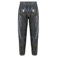 thumbnail image 2 of iEFiEL Little Boys Metallic Harem Pants Youth Juniors Shiny Jazz Hip Hop Performance Costume,Sizes 2-16, 2 of 7