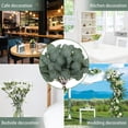 thumbnail image 4 of 30 Pcs Artificial Eucalyptus Stems,Fake Silver Dollar Eucalyptus Leaves Stem Faux Leaf for Wedding Bouquets, Flower Arrangements, Tables Centerpieces, Home Decor, 4 of 8