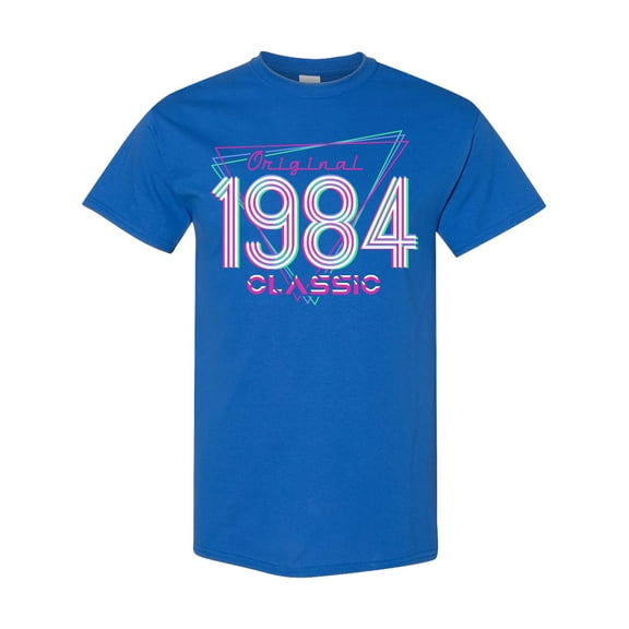 Inktastic Born in 1984 Throwback Birthday T-Shirt