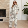 thumbnail image 4 of Garronmavis Camo Sweatsuits for Women Set 2 Piece Camo Hoodies Sweatshirt Lounge Sets with Pockets Winter Spring Fall Outfits Pullover, Size S, 4 of 6