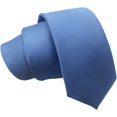 thumbnail image 2 of HAHDAXIA Mens Fashion Polyster Skinny Ties Necktie Bowtie Pocket Square 3PCS Set, 2 of 6