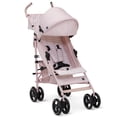 thumbnail image 1 of babyGap Classic Stroller - Lightweight Stroller with Recline, Compact Fold & Removable Parent Organizer - Made with Sustainable Materials, Pink Stripes, 1 of 5