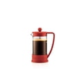 thumbnail image 1 of Cafetera Bodum Brazil French Press, 1 litro, borosilicato rojo, 1 of 5