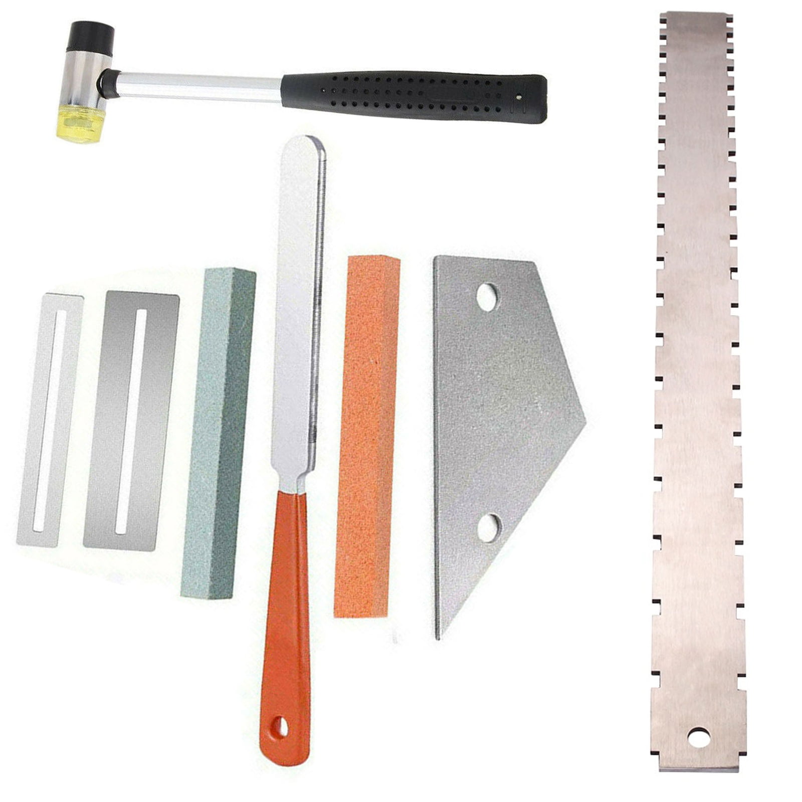 Guitar Luthier Tools Hammer File Fret Crowning Rocker Grinding Straight Edge