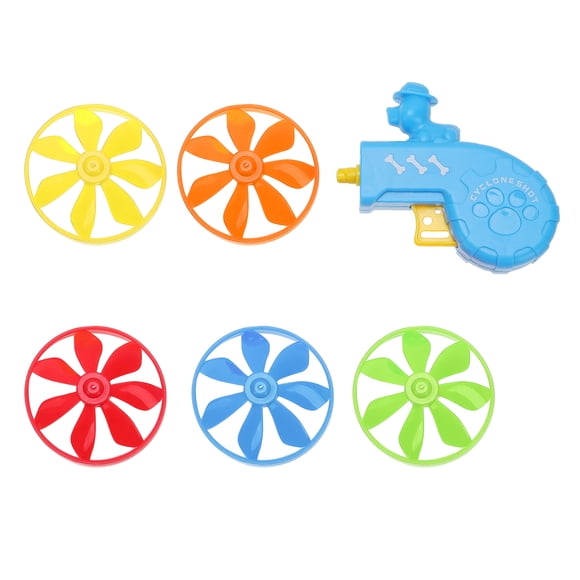 1 Set Dog Interactive Toy Funny Dog Teasing Toy Creative Dog Chase Sports Toy Indoor Outdoor Interaction Dogs Toys Plastic Flying Saucer Dog Toy for Pets Dog (Blue)