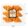 Marketside All Butter Whole Croissants, 9.5 oz, 6 Count
