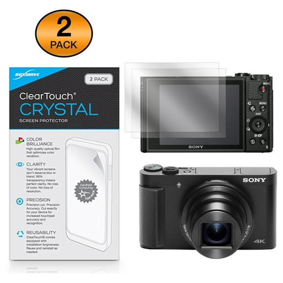 Sony Cyber-shot DSC-HX99 Screen Protector, BoxWave® [ClearTouch Crystal (2-Pack)] HD Film Skin - Shields From Scratches for Sony Cyber-shot DSC-HX99