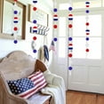thumbnail image 6 of AYktou 4th of July Decorations Garland- 1 Pcs Red White Blue Star Garland 4th of July Accessories Flag Banner for Independence Day Memorial Day Decorations,USA Themed Party Decorations,Photo Backdrop, 6 of 6