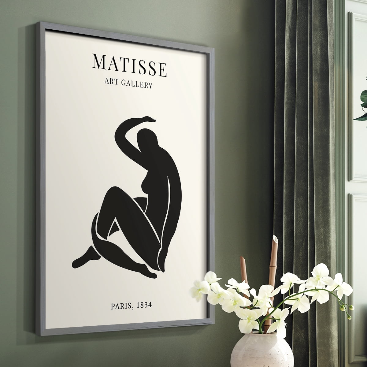 Matisse LXV Framed Print - Solid Wood