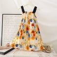 thumbnail image 2 of MEZZALL Summer Floral Print Sleeveless Girls Dresses Casual Cute Toddler Dress For Daily Wear Soft Sundress, 2 of 4