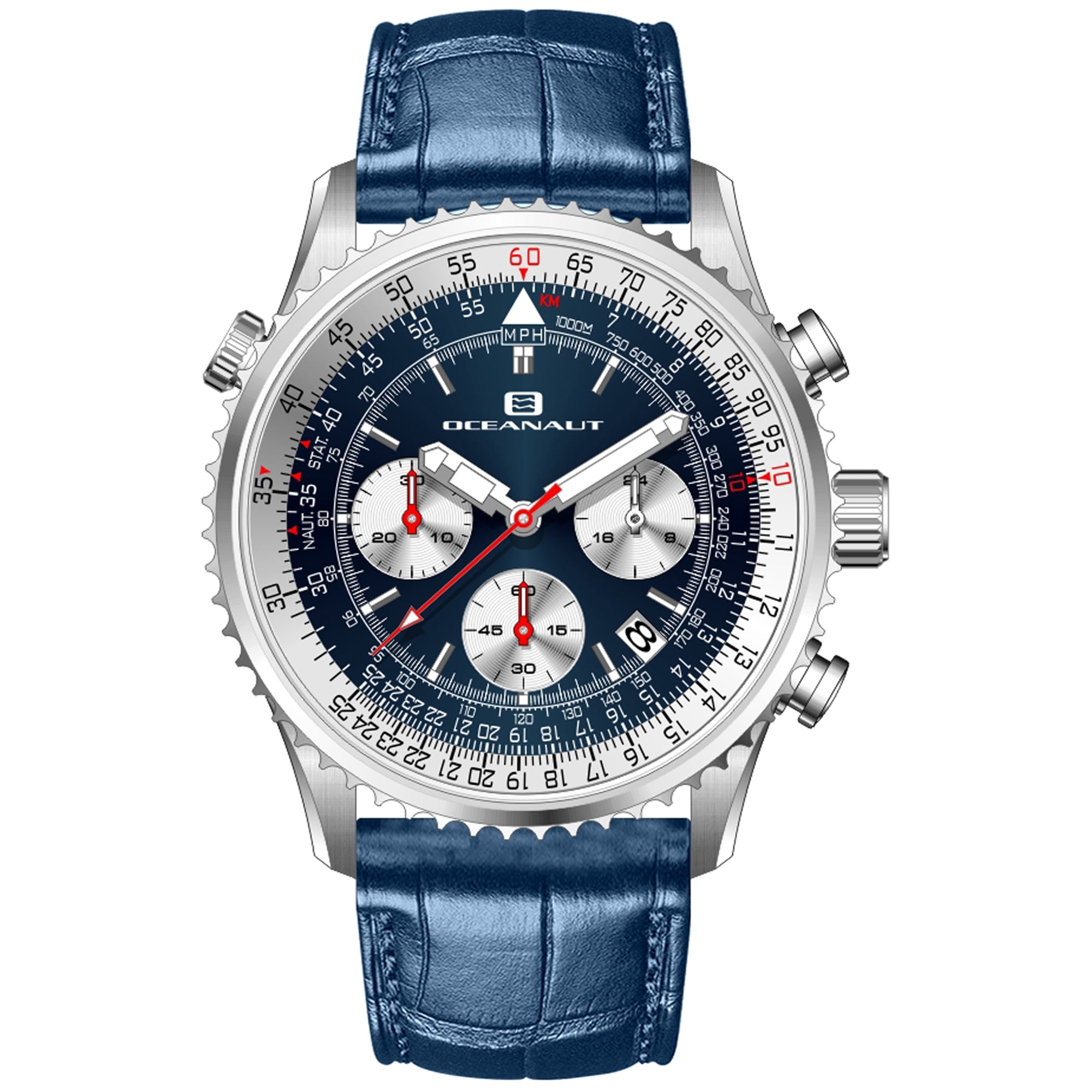 Orient Diver Automatic Men's Watch, Blue Dial, Silver-tone