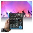 thumbnail image 2 of Mini Mixeur Interface USB Studio 4 Canaux, Carte Son Portable Numérique Professionnelle Compatible, 2 of 6