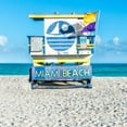 thumbnail image 3 of Silver, Richard 20x20 Black Modern Framed Museum Art Print Titled - Miami Beach II, 3 of 5