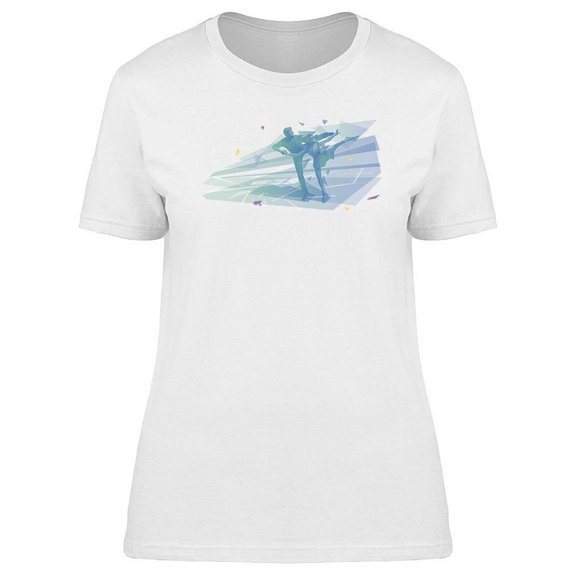 Pair Performing Ice Dance T-Shirt Women -Image by Shutterstock, Female 3X-Large