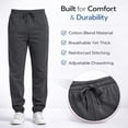 thumbnail image 5 of BILLIONHATS 24 Pack Adult Joggers Pants, Gray Color Joggers Bulk Sweatpants Wholesale for Donations, Homeless (X-Large), 5 of 8