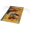 thumbnail image 5 of Thanksgiving Turkey House Flag, Pumpkin Fall Decorative Double Sided Yard Flag 28 x 40 inch, 5 of 5