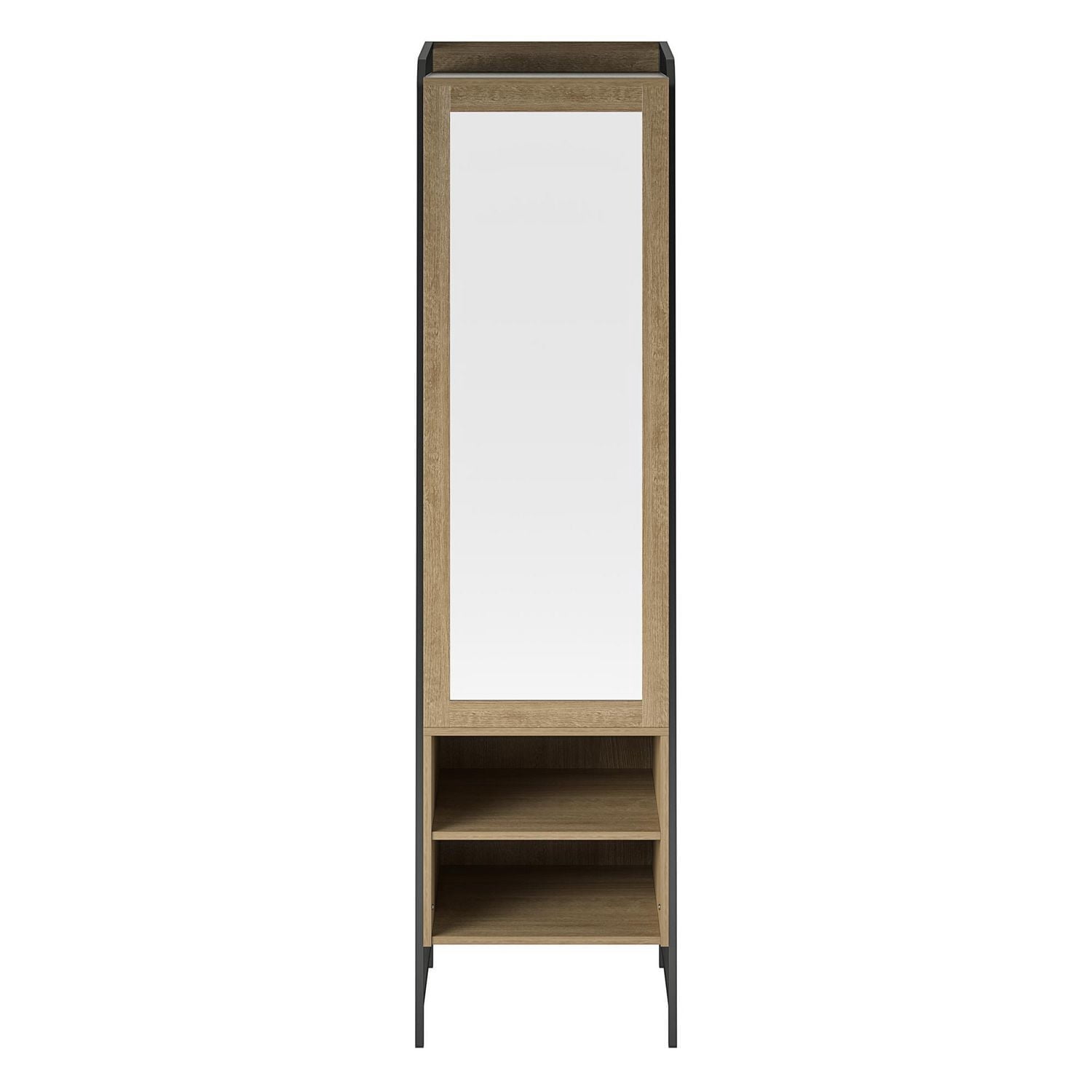 Novogratz Bushwick Wardrobe, Natural