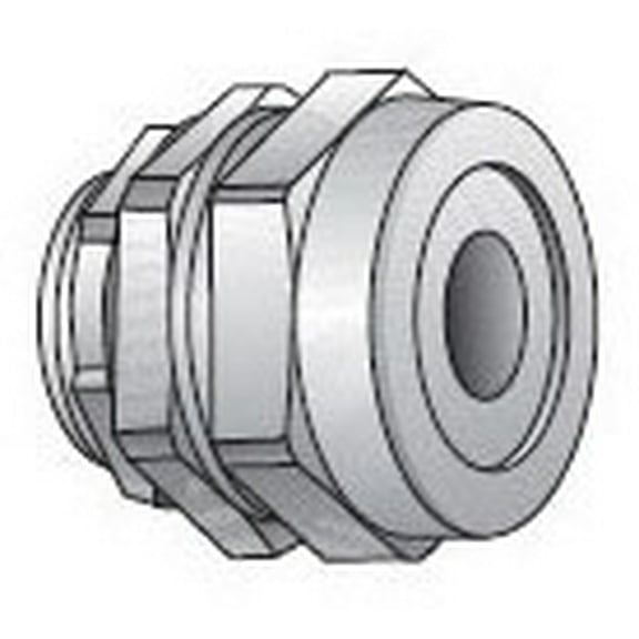 O-Z/Gedney SR-15012, Strain Relief Connector, 1-1/2""Str Strain Rlf Conn, 1 PC