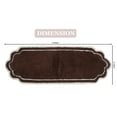 thumbnail image 5 of Home Weavers Allure Collection Bathroom Rug 100% Cotton Tufted Bathroom Rug, Soft and Absorbent Bath Rugs, Non-Slip Bath Rug, Machine Wash Dry Bath Mats for Bathroom Floor- 21"x54" Runner, Brown, 5 of 9