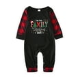 thumbnail image 2 of Pijamas familiares a juego con estampado navideño de moda, estilo europeo, para padres e hijos, monos de poliéster para bebés., 2 of 6