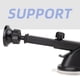 thumbnail image 2 of Sidaley Soporte magnético para teléfono de coche de 360 °, soporte de montaje multifuncional para automóvil, manos libres, a prueba Teléfono y Comunicación Base/cabeza redonda, 2 of 6