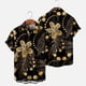 thumbnail image 2 of Camisas hawaianas de verano, camisetas vintage para hombre, estampado de hojas de árbol en 3D, camisas casuales de manga corta para playa para hombre, ropa de moda para hombre, 2 of 4