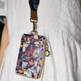 thumbnail image 2 of Lanyard with Wallet,Zip ID Case with Lanyard,Lanyard Badge Holder,Lanyard Wallet for Women,Fashion Lanyard Wallet, ID Case Wallet with Lanyard（Vintage Floral）, 2 of 4