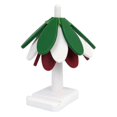 thumbnail image 1 of Salvamanteles navideño con forma de árbol de Navidad, posavasos para té, alfombrilla anti-quemaduras, alfombrilla plegable aislante del calor., 1 of 5