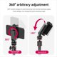 thumbnail image 3 of -06S Soporte para Teléfono Soporte para Trípode Vertical Giratorio de 360° DSLR Soporte Fijo para Transmisión en de Teléfono Móvil Sin Espejo, 3 of 5