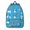 Mixed Breed Dog, variant on French Bulldog and Dog Paw Print Backpack for School, Cute School Bag with Adjustable Shoulder Straps and Padded Back, 15.7"x11.8"x5.5"