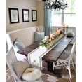thumbnail image 3 of Fall Table Runners 120 Inch Thanksgiving Decorations White Pumpkin Leaf Branch Runners for Dining Tables Gray Stripes Autumn Dinner Runner Kitchen Parties Decor, 3 of 6
