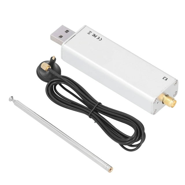 Radio definido de software, Aleación de aluminio RTL-SDR R820T2 V3 RTL2832U Radras Antenas para CompuTADORES