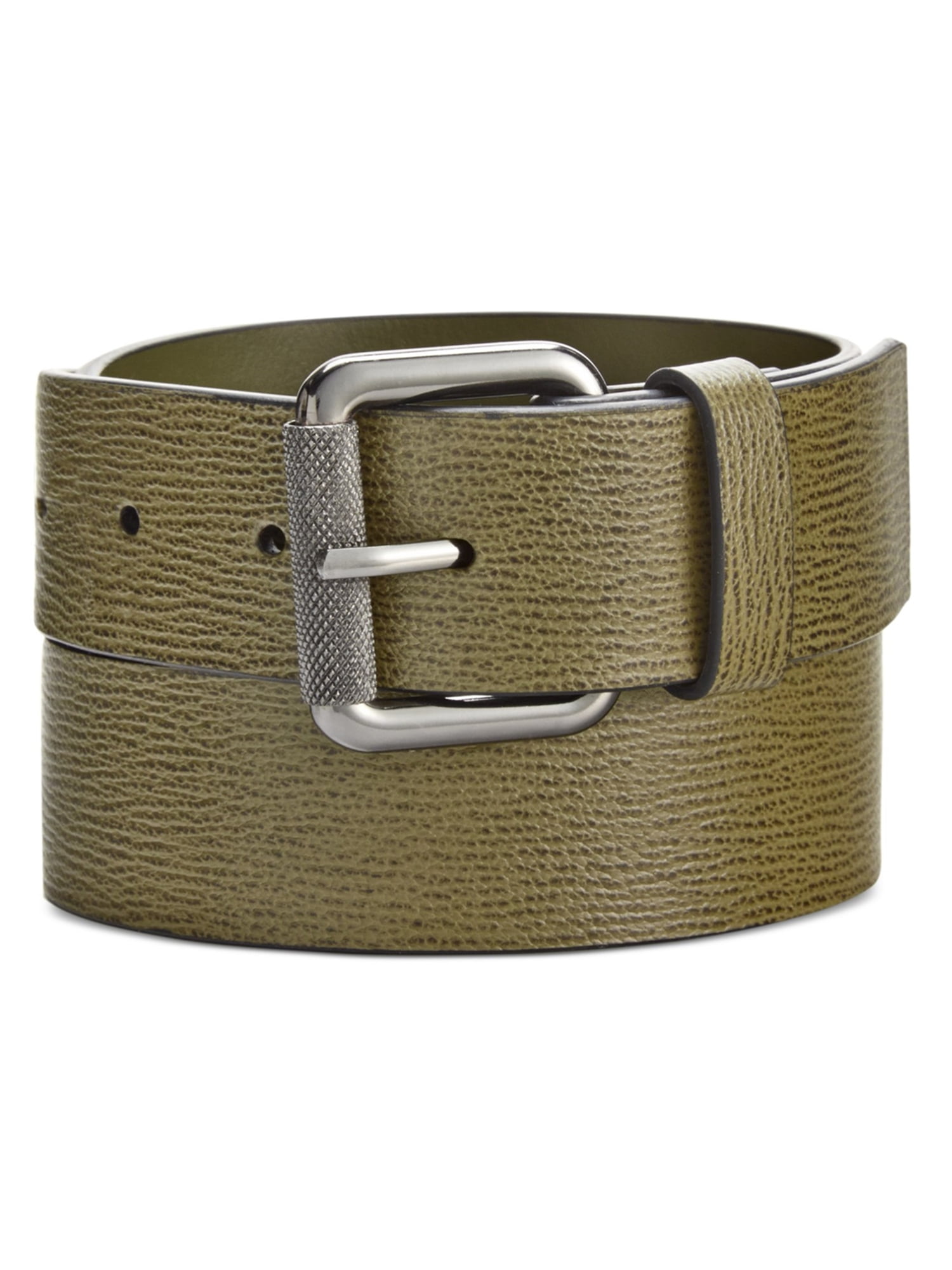 Calvin Klein Mens Textured Belt grn 34 Walmart Canada