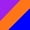 Purple/Pumpkin Orange/Blue, variant on Hugh Ugoli Women's Diabetic Ankle Socks, Breathable Cotton, Seamless Toe, Semi Cushion, 3 Pairs, Shoe Size 6-9