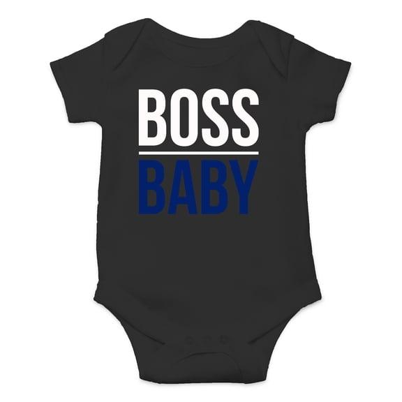 Boss Baby - I May Be Small, But I'm The Boss In Charge - Cute One-Piece Infant Baby Bodysuit