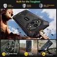 thumbnail image 6 of Ulefone RugKing 3 Pro Rugged Phone Unlock, 16GB 128GB, Android 15, 6.56-inch, 5700mA, Green/Black/Orange, 6 of 6