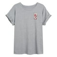 thumbnail image 2 of Barbie - Barbie Western Americana - Women's Oversized Graphic T-Shirt, 2 of 4