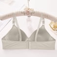 thumbnail image 3 of Kixjoy Seamless Bras for Women Breathable Plus Size Push Up Jelly Bra Wireless Comfortable Full Coverage Bra Adjustable Sports Supportive Underwear for Women, Gray 42, 3 of 3