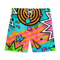 thumbnail image 1 of Wacky 90s Beach Shorts for Summer | Unisex, Up to 4XL, 1 of 1
