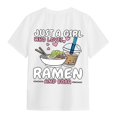 thumbnail image 5 of Gubotare Girls Graphic Tees Toddler Girls Short Sleeve Summer Tops Graphic T Shirt (White,Size 9-10 Years), 5 of 6