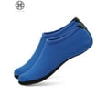 thumbnail image 2 of Luxtrada Water Shoes Barefoot Quick-Dry Aqua Water Socks Slip-on for Men Women Kids Fit Beach Swim Diving Surfing and Yoga Exercise "Blue, 2XL", 2 of 7