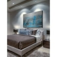 thumbnail image 5 of Parvez Taj "Faded Blue Pier" Painting Print on Brushed Aluminum, 5 of 7