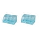 thumbnail image 1 of Monstrate Organizador de escritorio de metal Hallow Reemplazo reutilizable de gran capacidad Home Office Pen Storage Tijeras Soporte de luz Azul claro 2Conjunto, 1 of 6