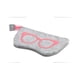 thumbnail image 1 of Bolsa de anteojos portátil Estuche de fieltro suave Cremallera Gafas Monedero Bolsa de almacenamiento de maquillaje brillar Electrónica, 1 of 4